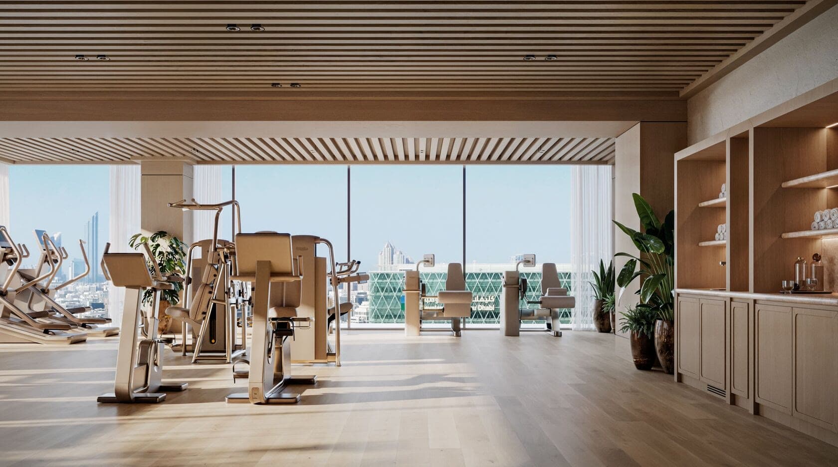 Gym & Fitness Studio — The Ritz-Carlton Residences, Al Maryah Island